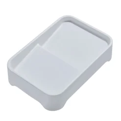 Lade organizer iDesign Eco Tray 2 Vaks Grijs (28,1 x 19,2 x 6,4 cm)