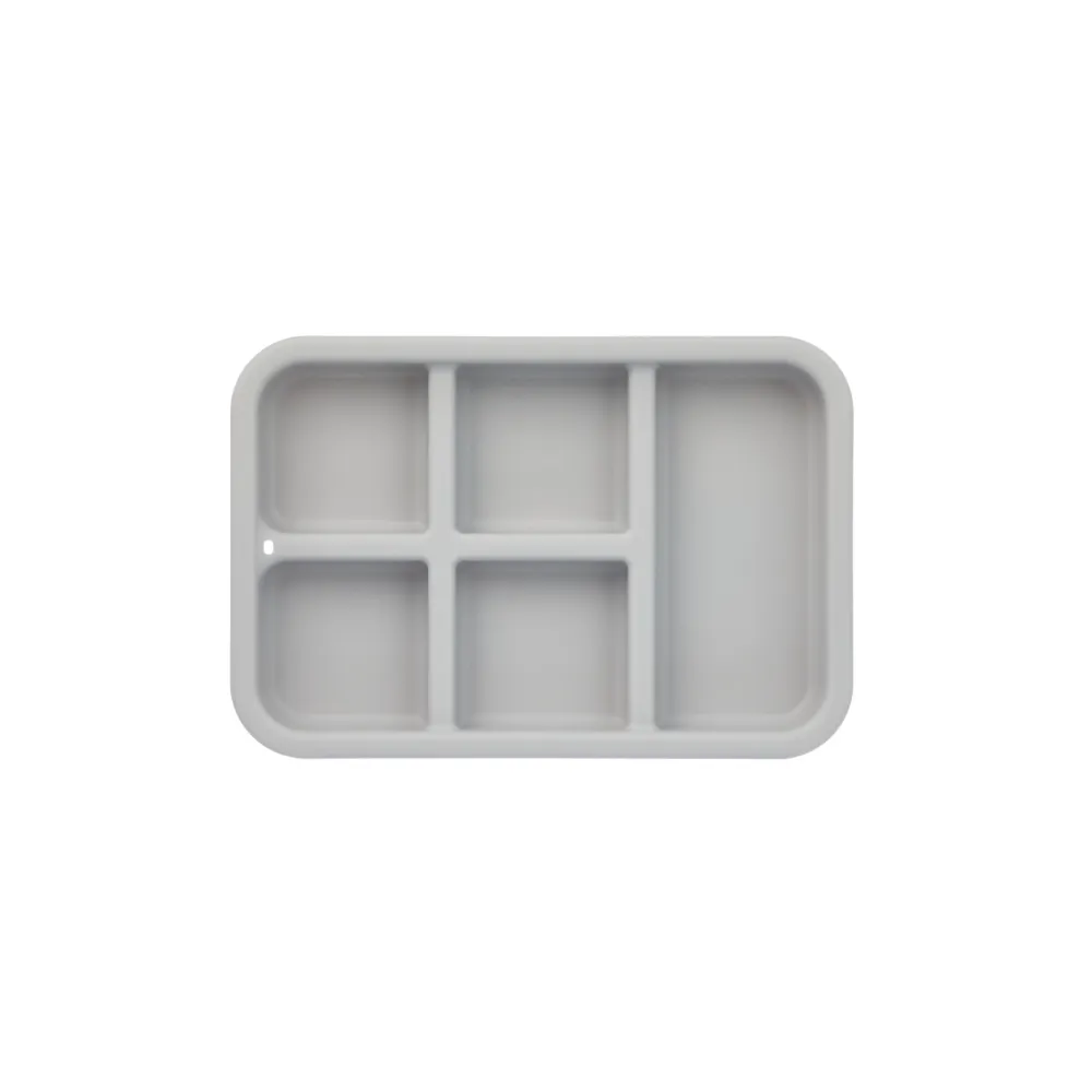 iDesign Lade organizer Eco Tray 5 Vaks Grijs (28,1 x 19,2 x 6,4 cm) Outlet