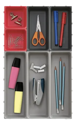 Lade organizer Joseph Joseph Duo Drawer Organiser Set Grijs (7-delig)