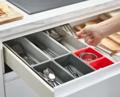 Lade organizer Joseph Joseph Duo Drawer Organiser Set Grijs (7-delig)