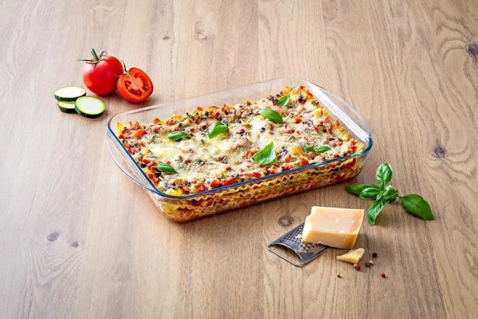 Lasagneschaal Pyrex Essentials Transparant 4,5 L