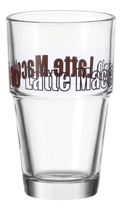 Latte Macchiato Glas Leonardo Solo 410 ml (Set van 6)