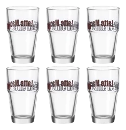 Latte Macchiato Glas Leonardo Solo 410 ml (Set van 6)