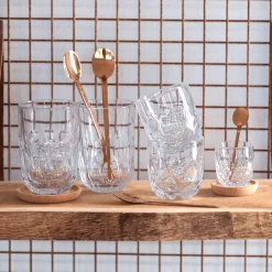 Latte Macchiato Glas Leonardo Gocce 2 390ml (Set van 2)