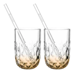 Leonardo Latte Macchiato Glas Gocce Caramel Macchiato 390 ml (Set van 2) Online