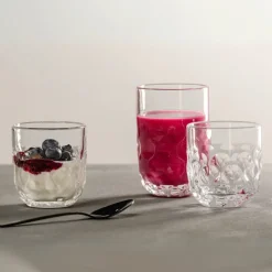 Leonardo Latte Macchiato Glas Gocce 1 390ml (Set van 2) Outlet