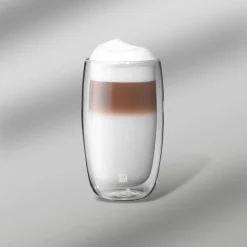 Latte Macchiatoglas Zwilling Sorrento Dubbelwandig 350ml (2-Delig)