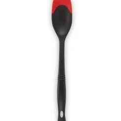 Lepelspatel Le Creuset Silicone Premium Kersenrood/Ebbenzwart
