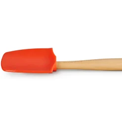 Lepelspatel Le Creuset Silicone Premium Groot Oranjerood