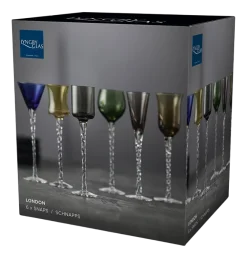 Lyngby Likeurglas London Multi 18 cm (Set van 6) Discount