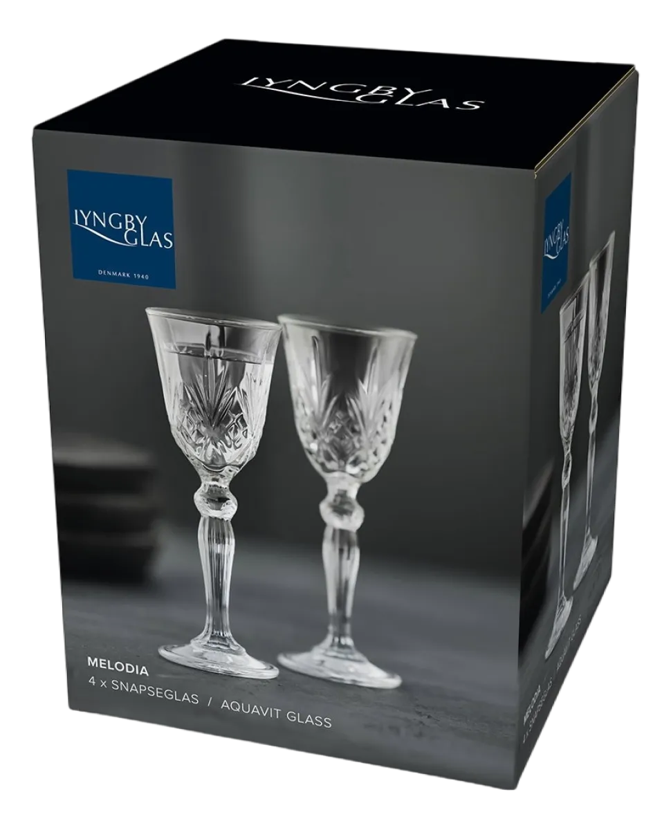 Likeurglas Lyngby Melodia Clear 50 ml (Set van 4)