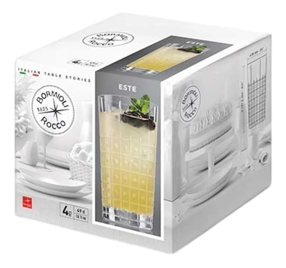 Longdrinkglas Bormioli Rocco Bartender Este 490 ml (Set van 6)