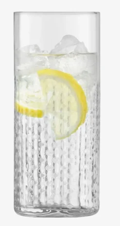 L.S.A. Longdrinkglas Wicker Transparant 400 ml (2-Delig) Hot