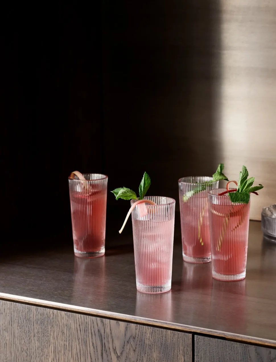 Longdrinkglas Stelton Pilastro Clear 300 ml (Set van 4)
