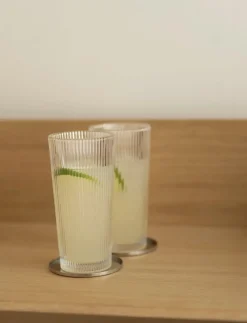 Longdrinkglas Stelton Pilastro Clear 300 ml (Set van 4)