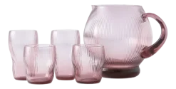 POLSPOTTEN Longdrink Pum Purple (Set van 2) New