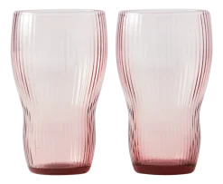 POLSPOTTEN Longdrink Pum Purple (Set van 2) New
