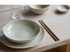 Villa Collection Lunchbord Shoku Soft Beige 20 cm Outlet
