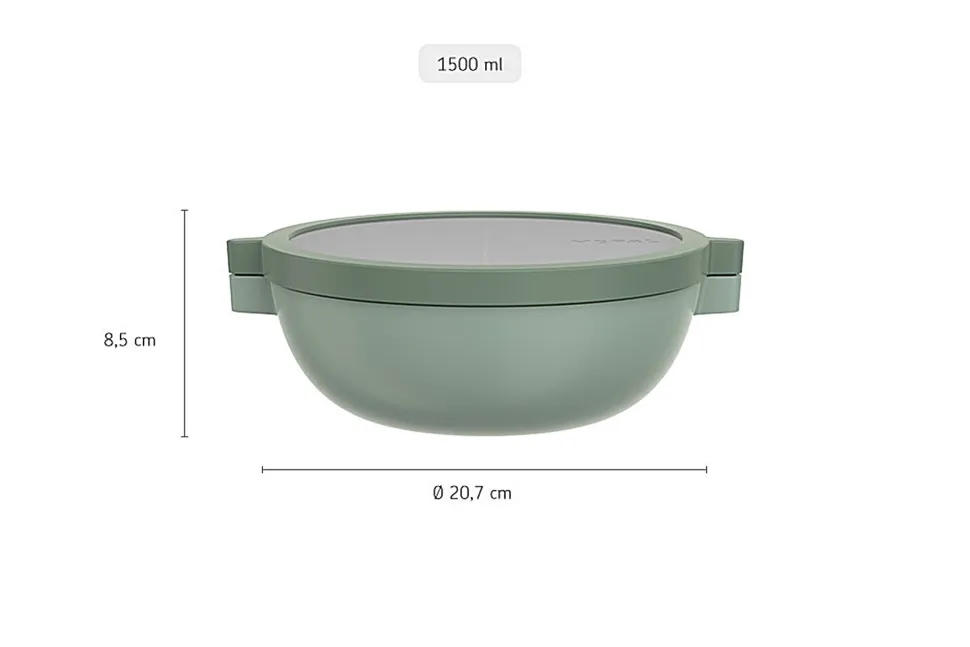 Lunchbowl Mepal Bento Vita Nordic Sage 1500 ml