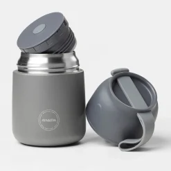 AYA&IDA Lunchbox Foodie Dark Grey 500 ml Sale