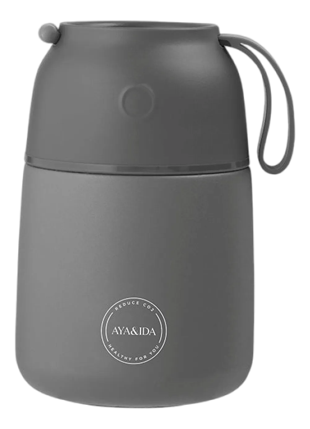 AYA&IDA Lunchbox Foodie Dark Grey 500 ml Sale