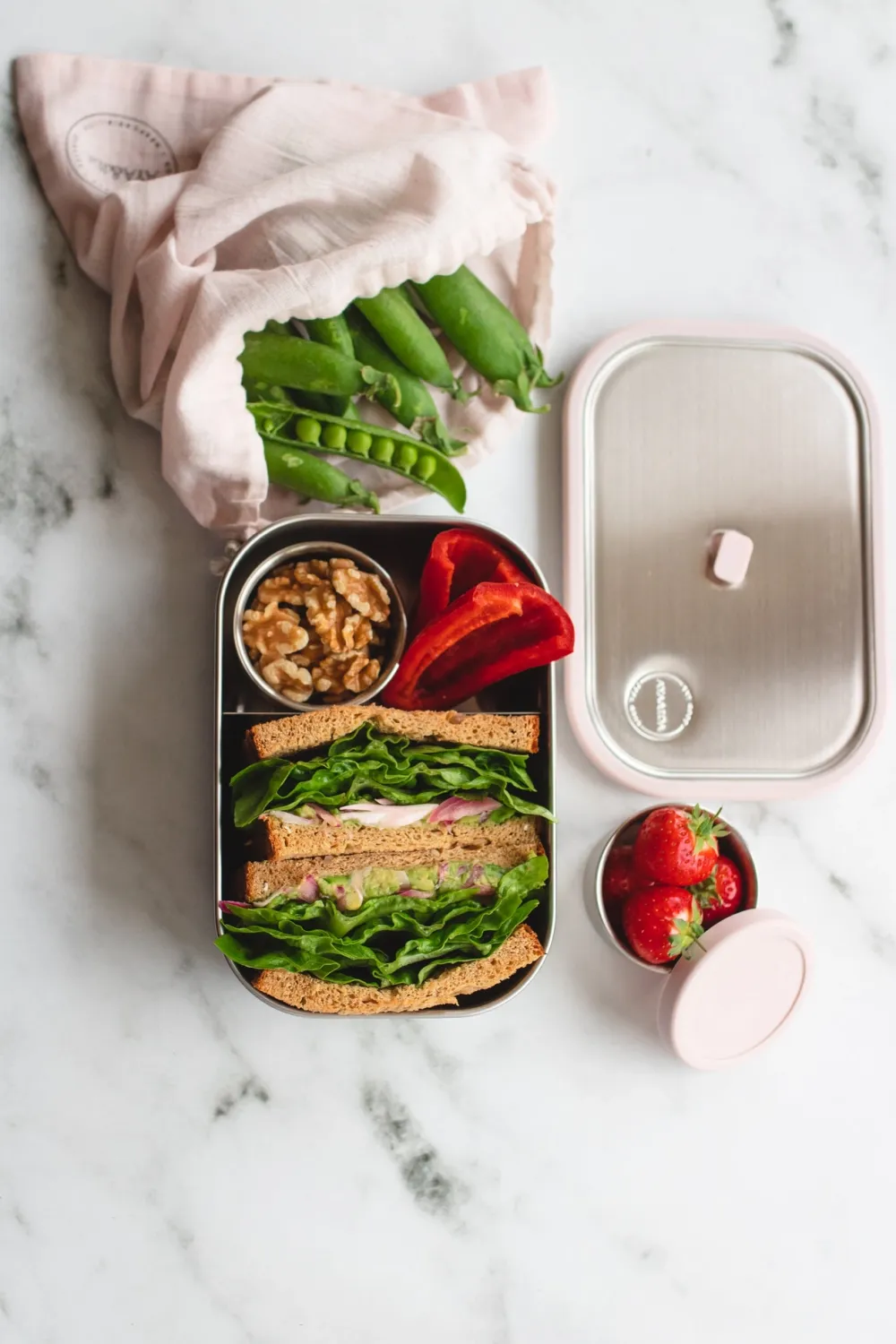 AYA&IDA Lunchbox Soft Rose 1L