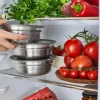 Lunchbox Black+Blum Meal Prep Food Bowl Large Grijs/Rood