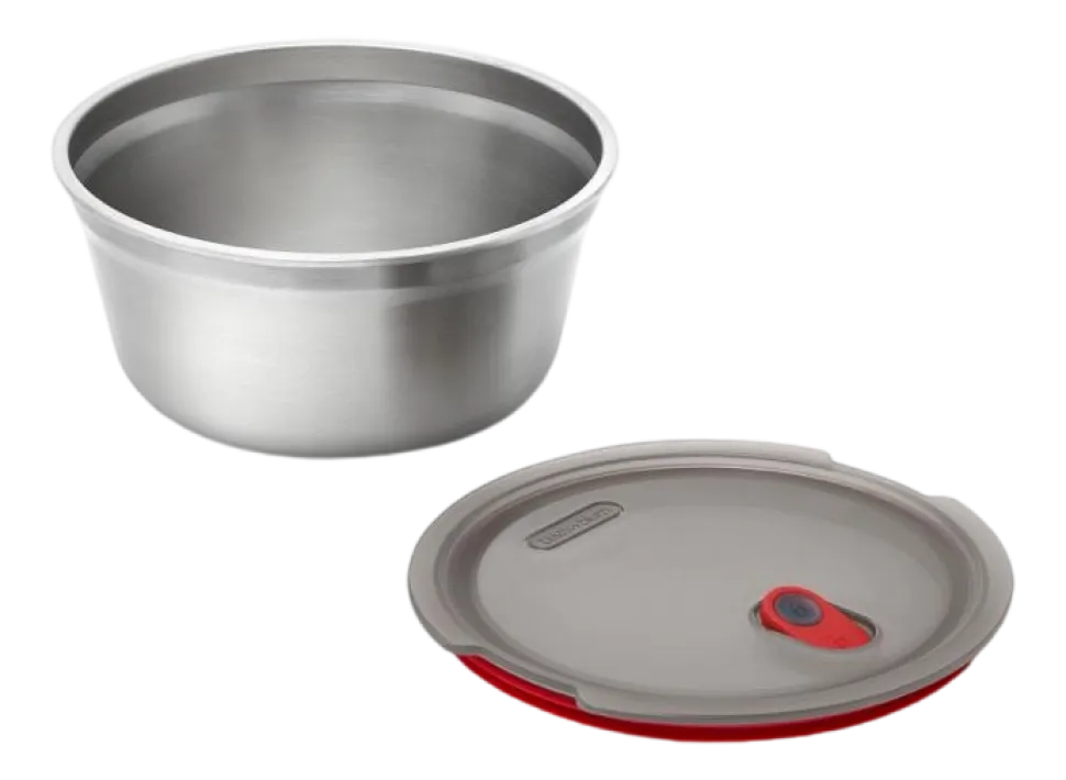 Lunchbox Black+Blum Meal Prep Food Bowl Large Grijs/Rood