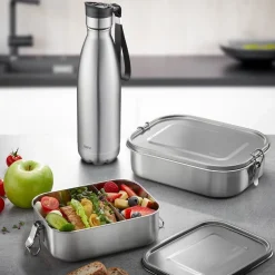 Lunchbox Gefu Endure Klein Zilver