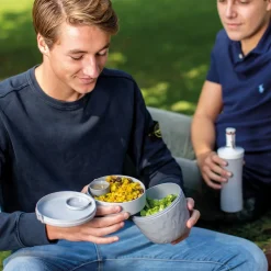 Koziol Lunchbox BentoBox Bento Box L Organic Deep Blue Discount
