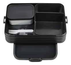 Mepal Lunchbox On The Go Bento Take A Break Large Nordic Black 1,5 L Discount