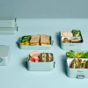Mepal Lunchbox On The Go Bento Take A Break Large Nordic Blue 1,5 L New