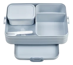 Mepal Lunchbox On The Go Bento Take A Break Large Nordic Blue 1,5 L New