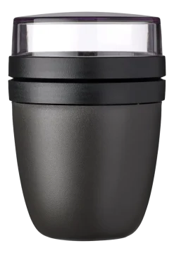 Lunchbox Mepal On The Go Ellipse Nordic Black 500 ml + 200 ml