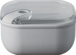 Lunchbox Omada Pull Box Vierkant Grijs 1L