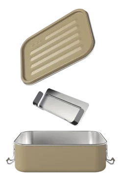Sigg Lunchbox Gemstone Food Box Caramel-Sand 1,1L Outlet