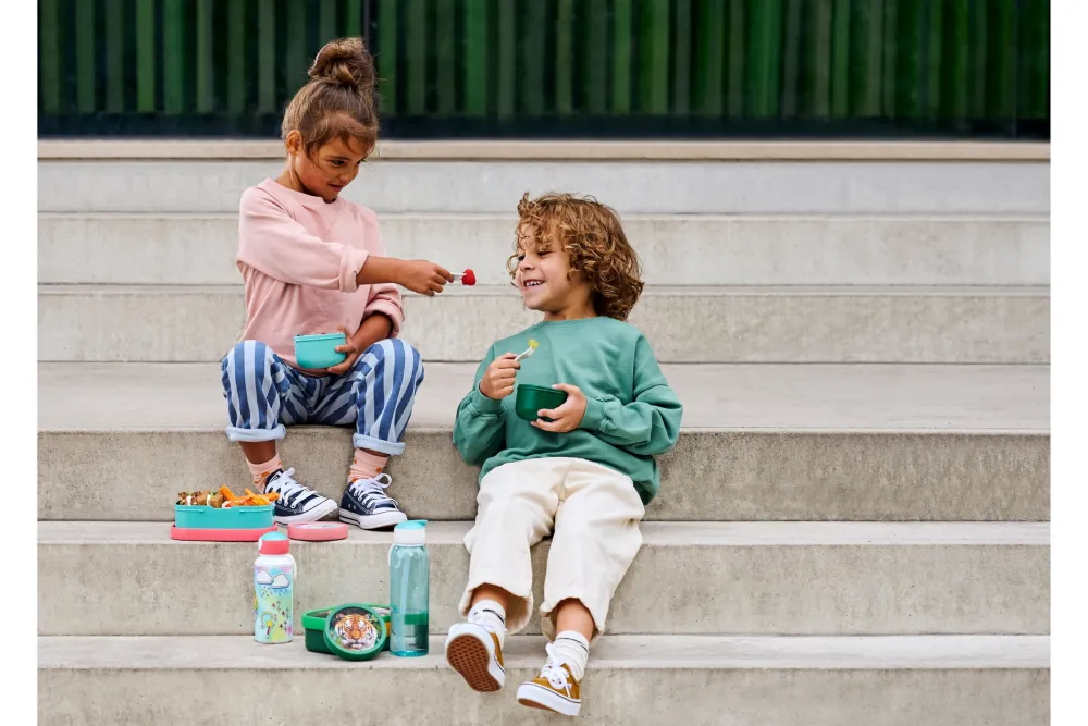 Mepal Lunchset Campus Bento (Pop-up + Lunchbox) Dino 400 ml + 750 ml Hot
