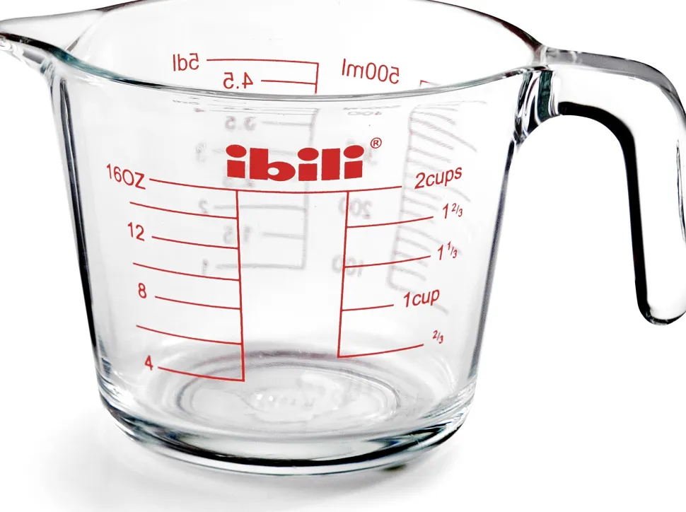 Maatbeker Ibili Kristall Glas 500 ml