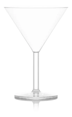 Bodum Martiniglas Oktett Kunststof Transparant 180 ml (Set van 4) Outlet