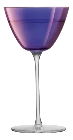 Martiniglas L.S.A. Aurora Purple/Violet 195 ml (Set van 4)