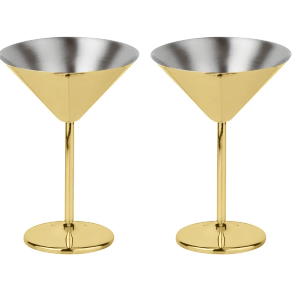Paderno Martiniglas Mirror Gold (Set van 2) Discount
