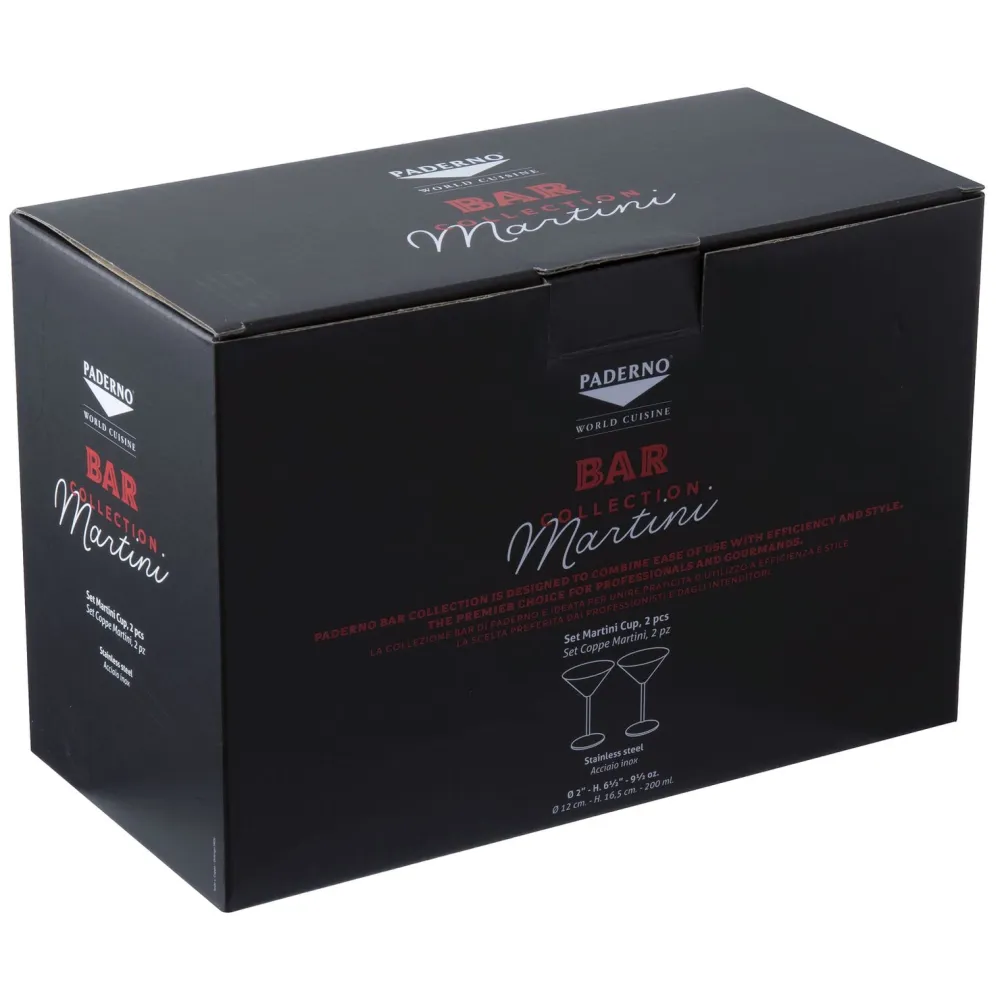 Paderno Martiniglas Mirror Gold (Set van 2) Discount