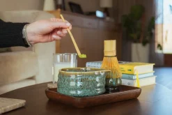 Matcha Set Bredemeijer Silhouet Blauw 450 ml (4-Delig)