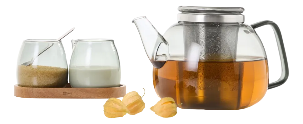 Melk en Suiker Set AdHoc Yuna Grey (Set van 3)