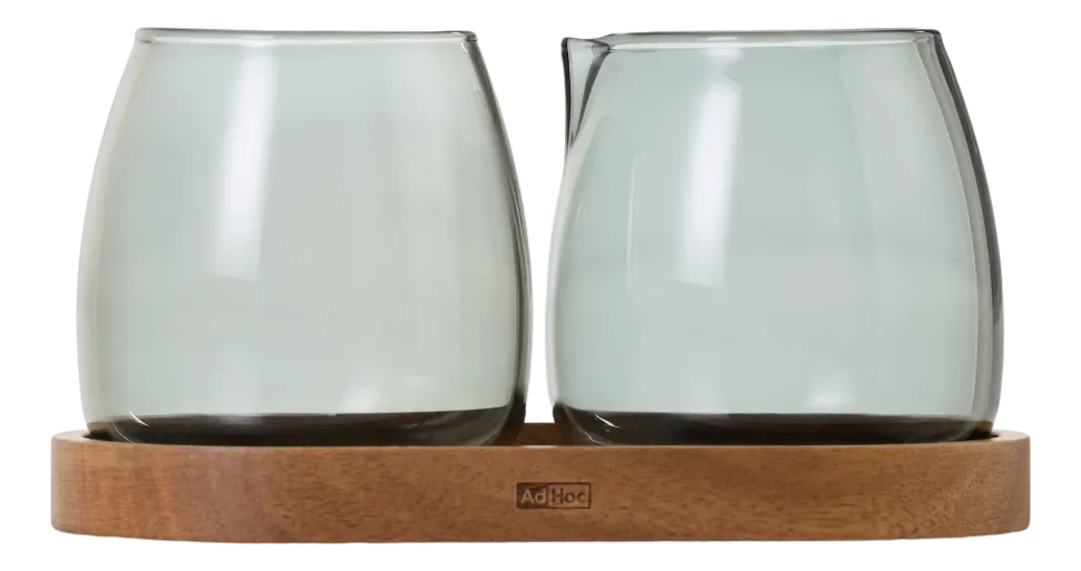 Melk en Suiker Set AdHoc Yuna Grey (Set van 3)