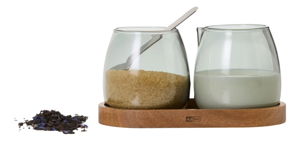 Melk en Suiker Set AdHoc Yuna Grey (Set van 3)