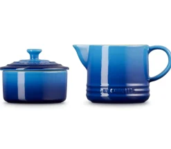 Melk en Suikerset Le Creuset Azure (2-Delig)