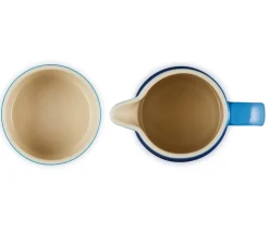 Melk en Suikerset Le Creuset Azure (2-Delig)