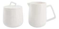 Melkkan en Suikerpot Salt & Pepper Studio White 140 ml