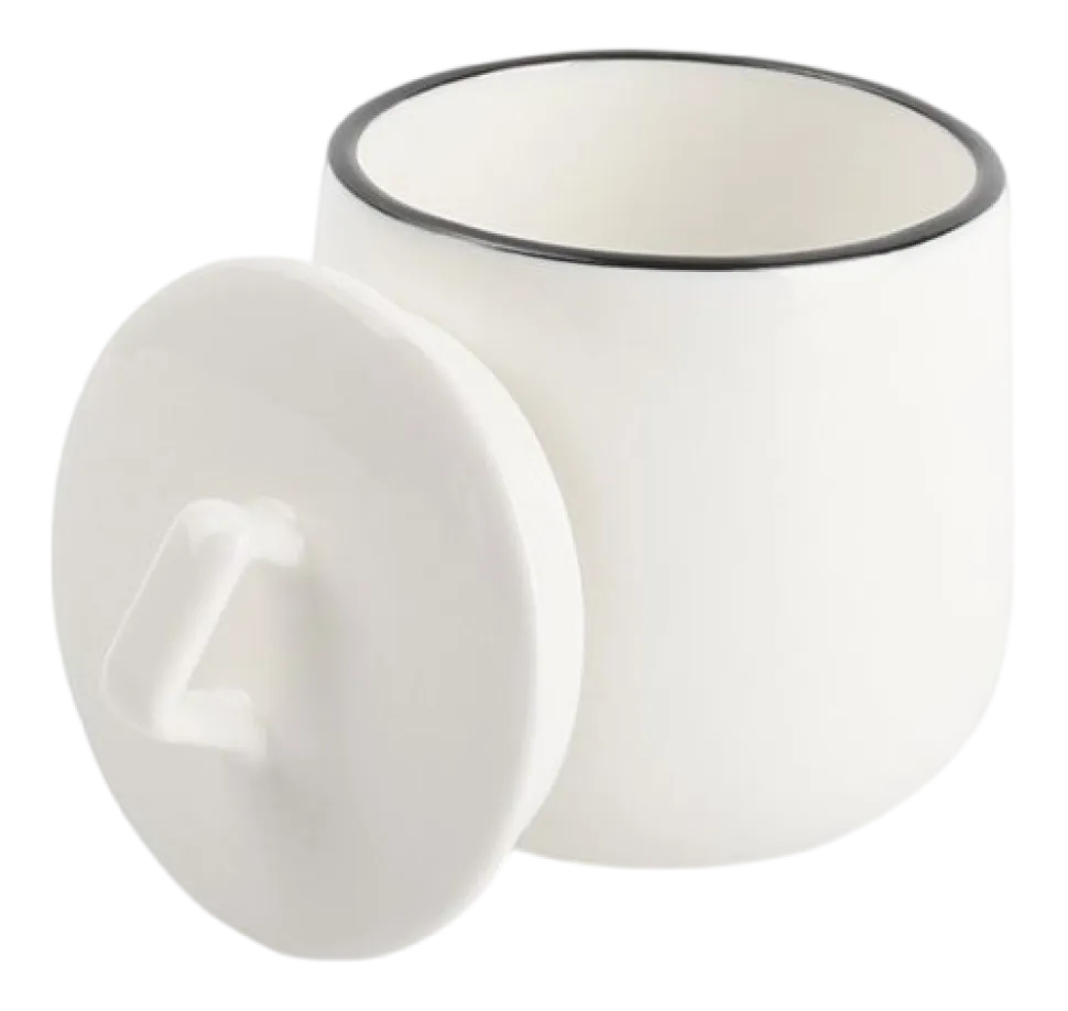 Melkkan en Suikerpot Salt & Pepper Studio Base White 140 ml